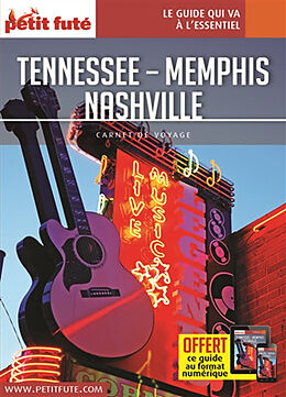 Broché Tennessee, Memphis, Nashville de 