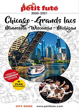 Broché Chicago, Grands lacs : Minnesota, Wisconsin, Michigan : 2020-2021 de 