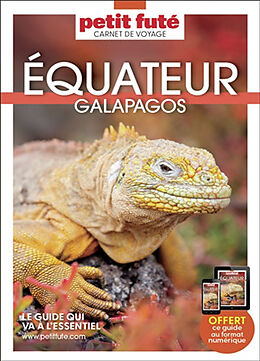 Broché Equateur, Galapagos de 