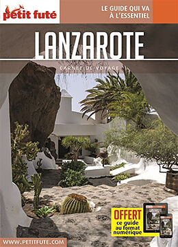 Couverture cartonnée Lanzarote de Baptiste Tharreau, Sellier Dominique, Labourdette Jean-Paul