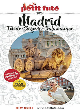 Broché Madrid : Tolède, Ségovie, Salamanque : 2024 de 