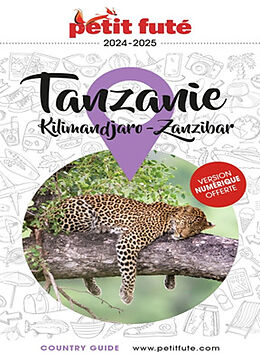 Broché Tanzanie : Kilimandjaro, Zanzibar : 2024-2025 de 
