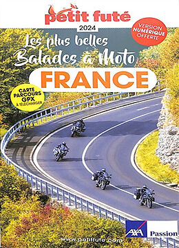 Broché Les plus belles balades à moto : France : 2024 de 