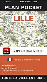 Carte (de géographie) Lille : Plan Pocket (Edition 2023) de 