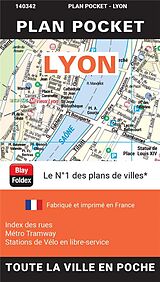 Carte (de géographie) Lyon : Plan Pocket (Edition 2023) de 