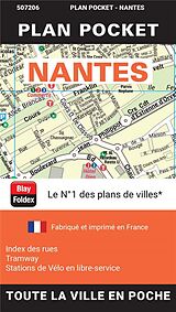Carte (de géographie) Nantes : Plan Pocket (Edition 2023) de 