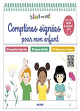 Broché Comptines signées pour mon enfant de Association Signe avec moi