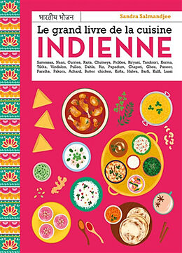 Broché Le grand livre de la cuisine indienne de Sandra Salmandjee