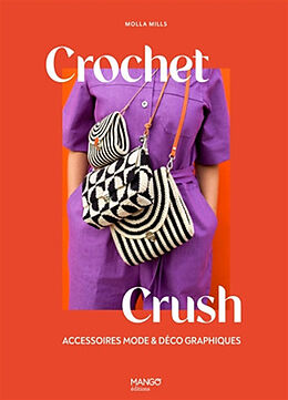 Broché Crochet crush : accessoires mode & déco graphiques de Molla Mills