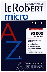 Kartonierter Einband Dictionnaire Le Robert Micro poche von 