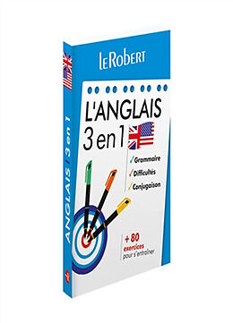 Broché L'anglais : 3 en 1 de 