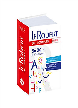 Broché Le Robert mini + : 56.000 définitions de 