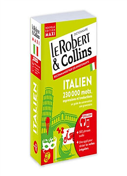 Broché Le Robert & Collins italien maxi : français-italien, italien-français de 