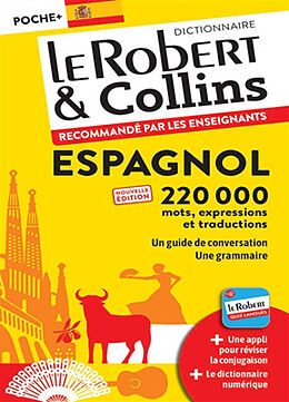 Broché Le Robert & Collins espagnol poche + de 