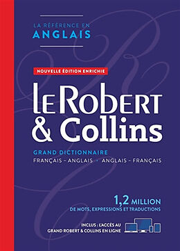 Broché Le Robert & Collins : grand dictionnaire français-anglais, anglais-français de 