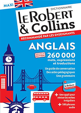 Broché Le Robert & Collins anglais maxi : français-anglais, anglais-français de 