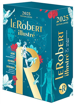 Broschiert Le Robert illustré 2025 & son dictionnaire en ligne von 