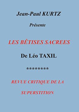 E-Book (epub) Les Bêtises Sacrées von Jean-Paul Kurtz
