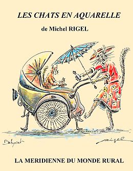 eBook (epub) Les chats en aquarelle de Michel Rigel