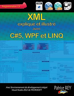 eBook (epub) XML avec C#5, WPF et LINQ de Patrice Rey