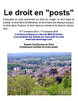 eBook (epub) Le droit en posts de Sophie Cuq