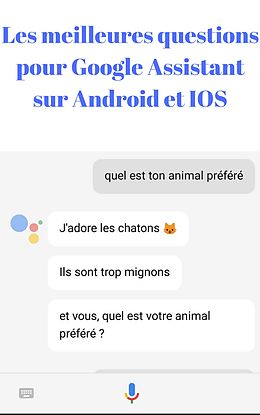 eBook (epub) Les meilleures questions pour google assistant sur android et IOS de Rodolphe Calvo