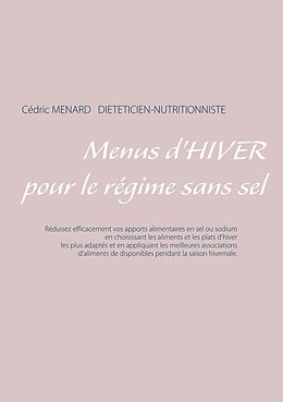 eBook (epub) Menus d'hiver pour le régime sans sel de Cédric Menard