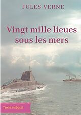 Couverture cartonnée Vingt mille lieues sous les mers de Jules Verne