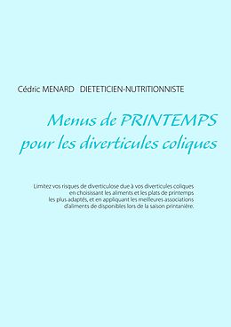 eBook (epub) Menus de printemps pour les diverticules coliques de Cédric Menard