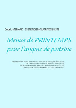 E-Book (epub) Menus de printemps pour l'angine de poitrine von Cédric Ménard