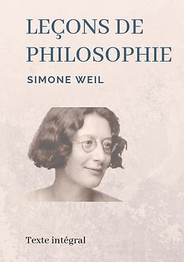 eBook (epub) Leçons de philosophie de Simone Weil