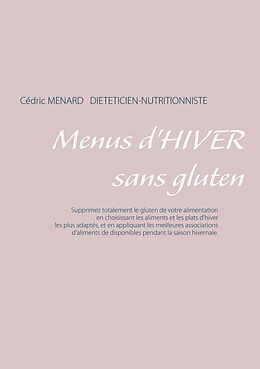 eBook (epub) Menus d'hiver sans gluten de Cédric Menard