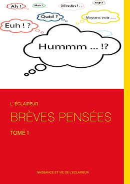 E-Book (epub) Brèves pensées von L'Éclaireur