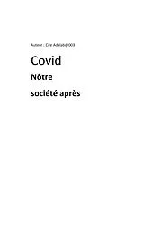 E-Book (epub) Covid nôtre société après von Cire edalab @33