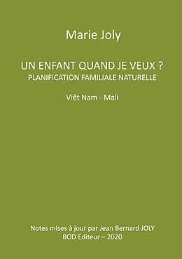 eBook (epub) Un enfant quand je veux ? de Marie Joly