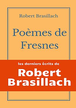 eBook (epub) Poèmes de Fresnes de Robert Brasillach