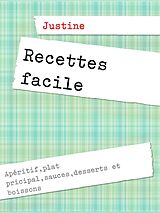 eBook (epub) Recettes facile de Justine Marchand