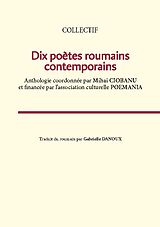 Couverture cartonnée Dix poètes roumains contemporains de Association Poemania