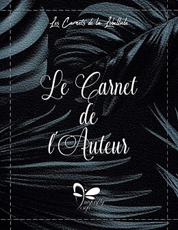 Kartonierter Einband Le Carnet de l'auteur - Black von Dragonfly Design