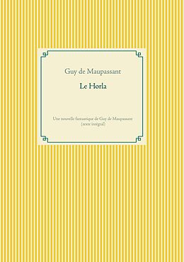 eBook (epub) Le Horla de Guy de Maupassant