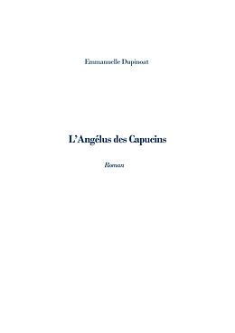 E-Book (epub) L'Angélus des Capucins von Emmanuelle Dupinoat