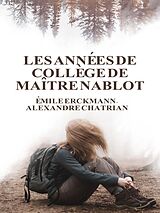 eBook (epub) Les années de collège de maître Nablot de Émile Erckmann, Alexandre Chatrian