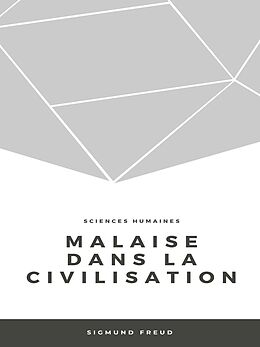 eBook (epub) Malaise dans la civilisation de Sigmund Freud