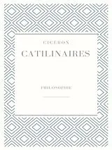 E-Book (epub) Catilinaires von Marcus Tullius Cicero (Cicéron)