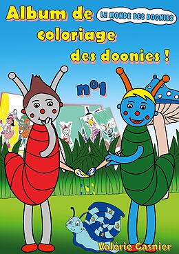 eBook (epub) Album de coloriage des doonies ! N°1 de Valérie Gasnier