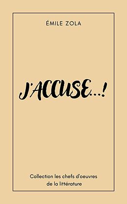 eBook (epub) J'accuse ! de Émile Zola