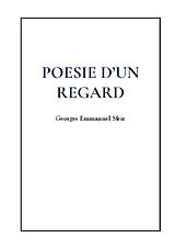 Couverture cartonnée Poésie d'un regard de Georges Emmanuel Sfeir