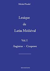 E-Book (epub) lexique de latin médiéval vol.1 von Michel Prodel