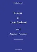 E-Book (epub) lexique de latin médiéval vol.1 von Michel Prodel