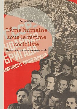 Couverture cartonnée L'Âme humaine sous le régime socialiste de Oscar Wilde